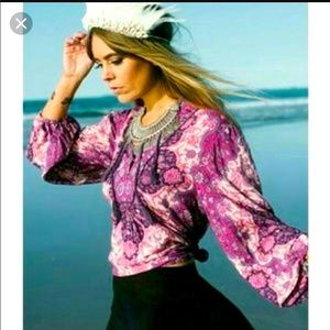 🌸Spell & The Gypsy Kiss The Sky Blouse S 🌸